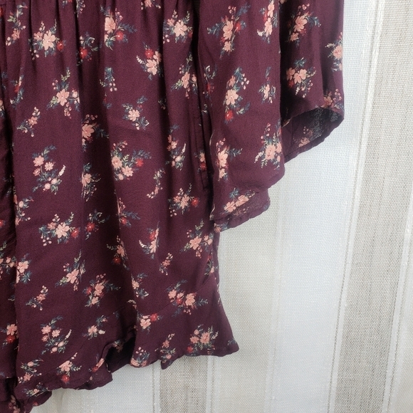 American Eagle Romper Floral Boho Size‎ Small - Picture 5 of 10